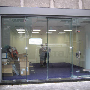 shop front door repair Bostonia